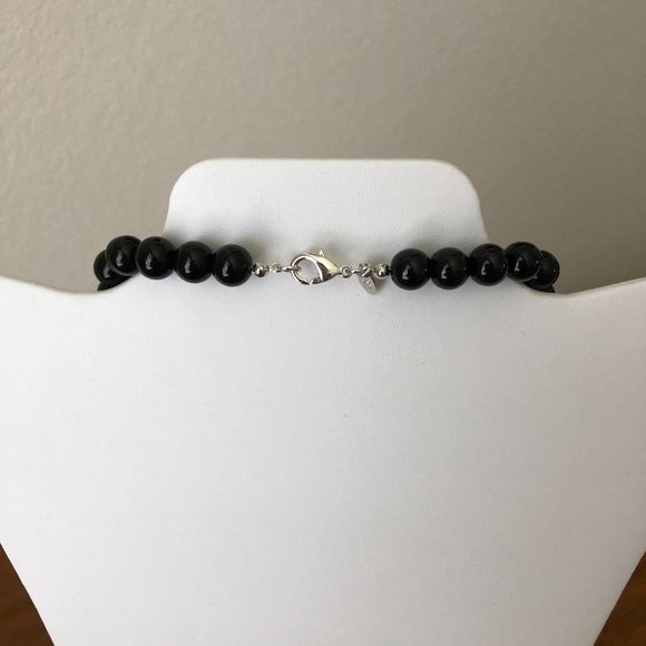 Kenneth Jay Lane Black Pearl Statement Necklace - Picture 6 of 11